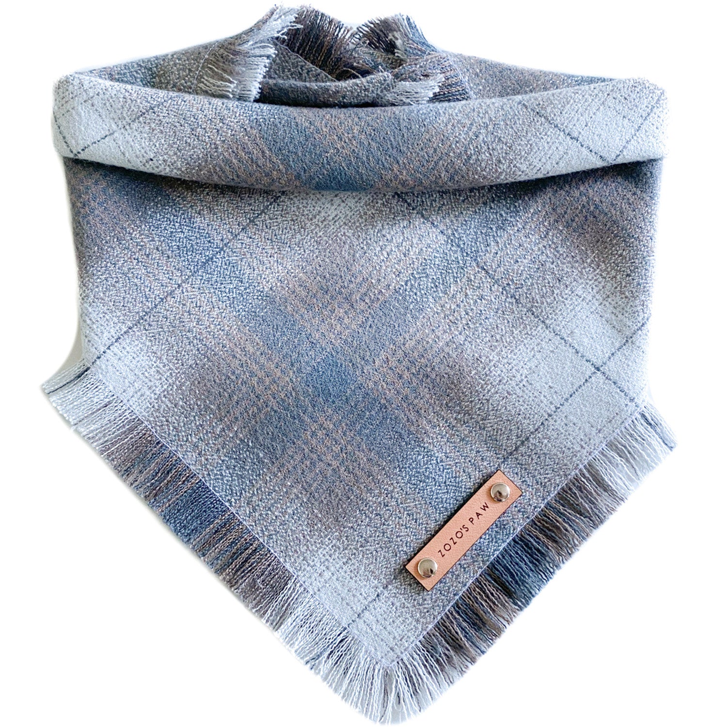 THE ASTOR - Dog Flannel Fray Bandana