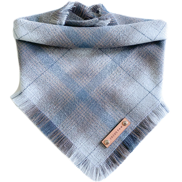 THE ASTOR - Dog Flannel Fray Bandana