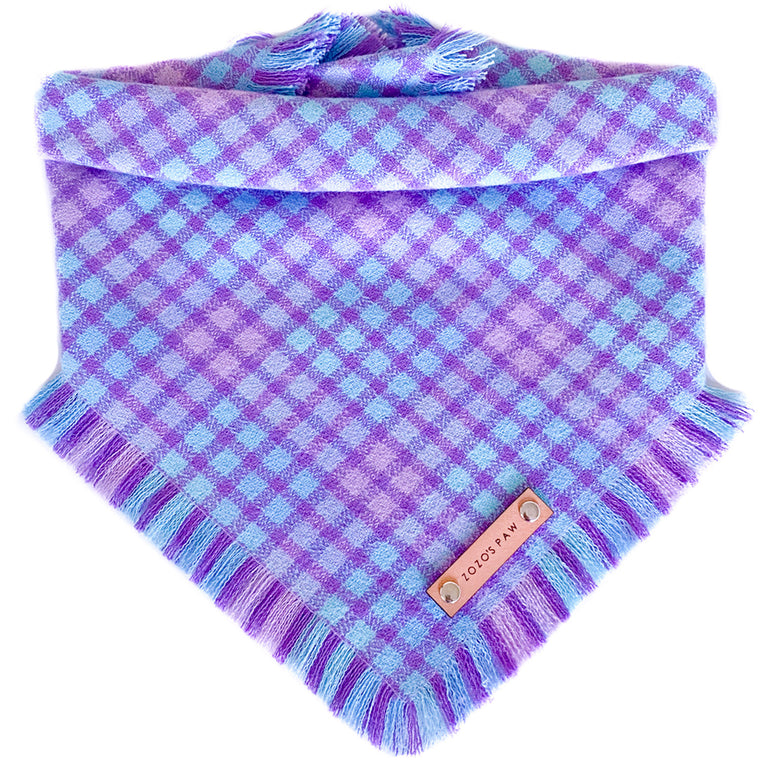 THE UNICORN - Dog Flannel Fray Bandana