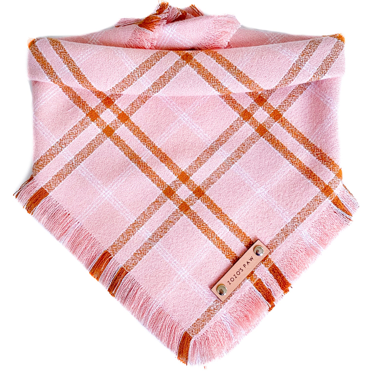 THE KARA - Dog Flannel Fray Bandana