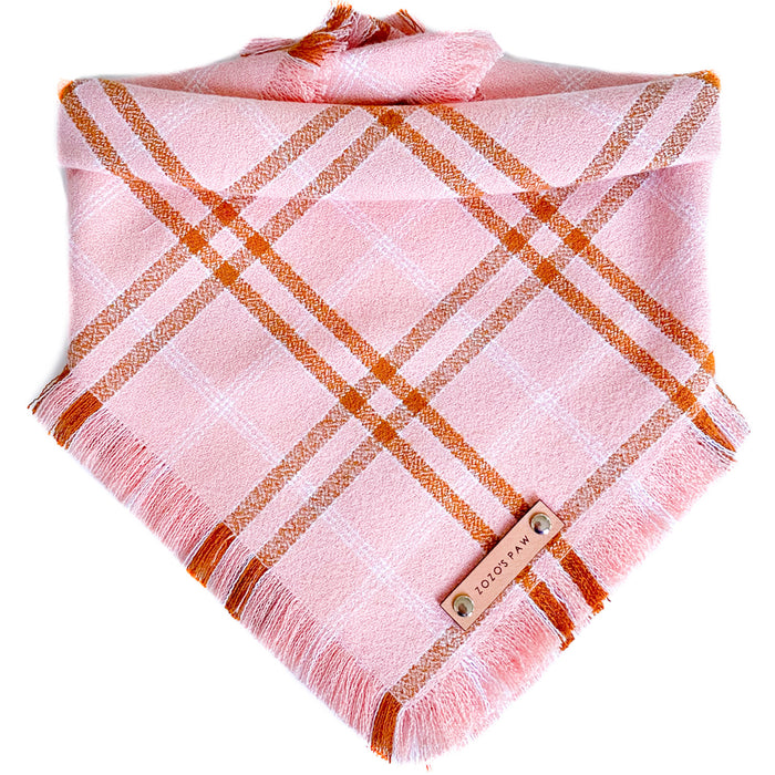 THE KARA - Dog Flannel Fray Bandana