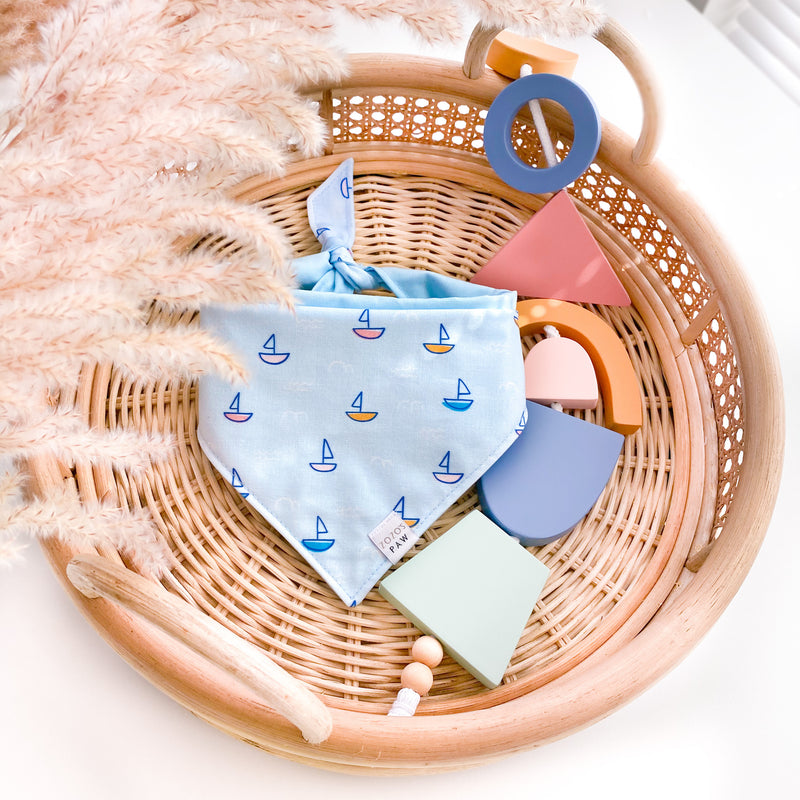 Sails Away Dog Bandana