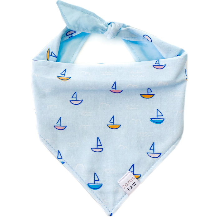 Sails Away Dog Bandana