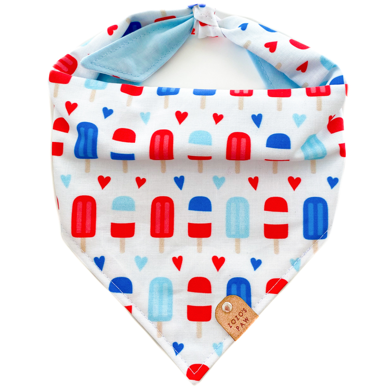 USA Popsicles Dog Bandana