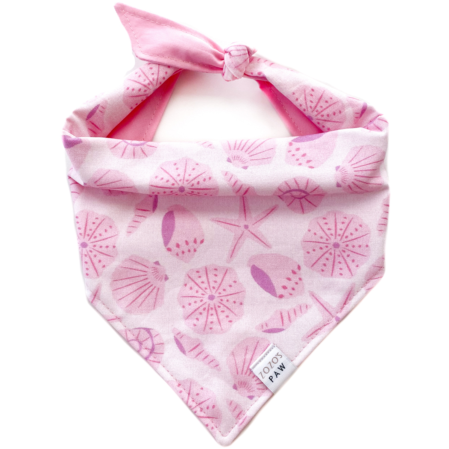 Seashells Dog Bandana