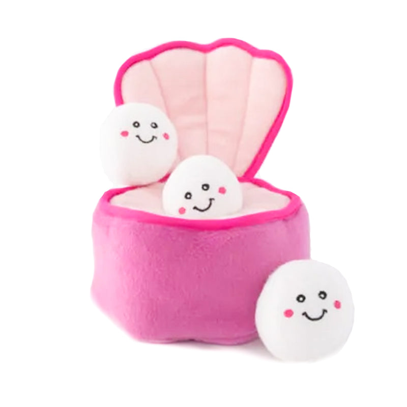 Pearls in Oyster Dog Toy