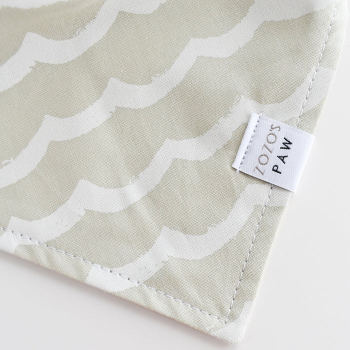 Sandcastle Waves Dog Bandana