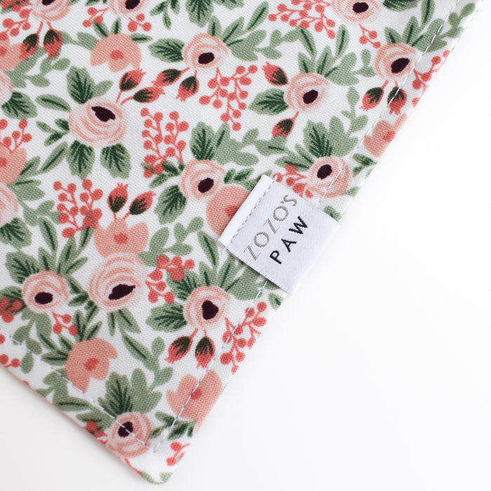 Blushing Blossoms Dog Bandana