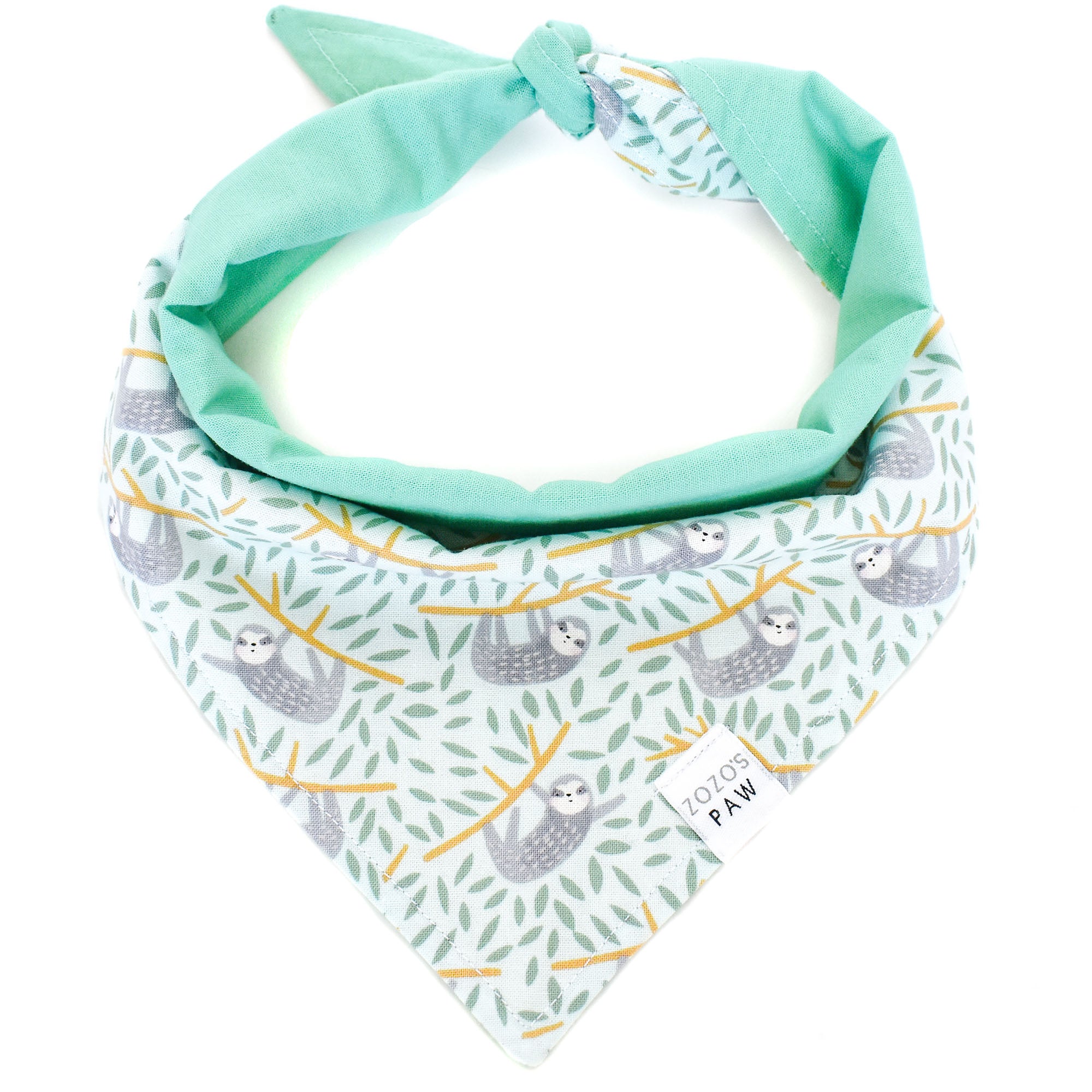 Silly Sloths Dog Bandana