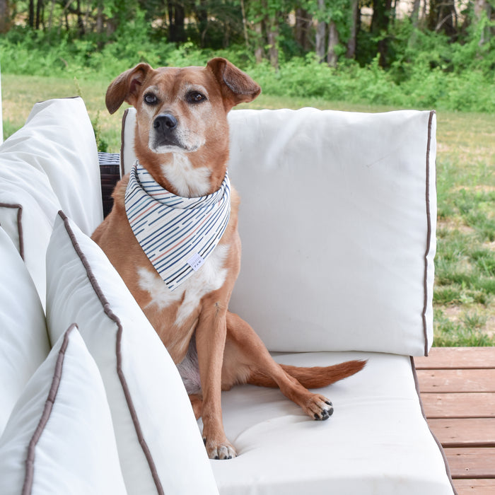 High Tide Stripes Dog Bandana