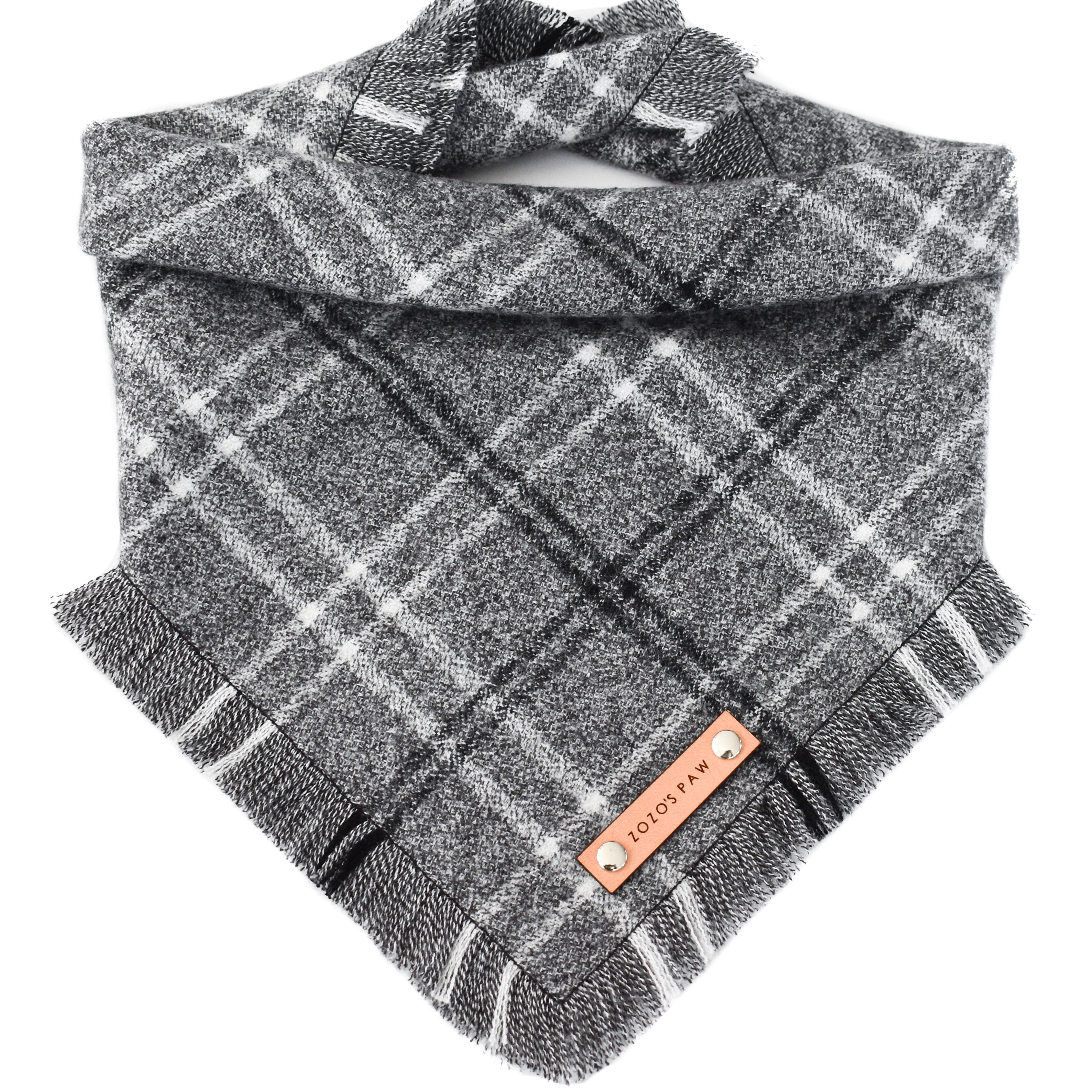THE RESTON - Dog Flannel Fray Bandana