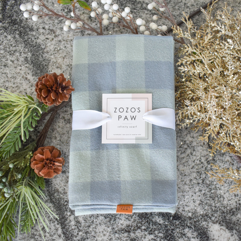 THE MADELYN - Flannel Infinity Scarf