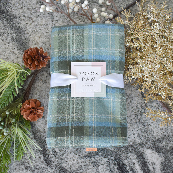 THE BODIE - Flannel Infinity Scarf