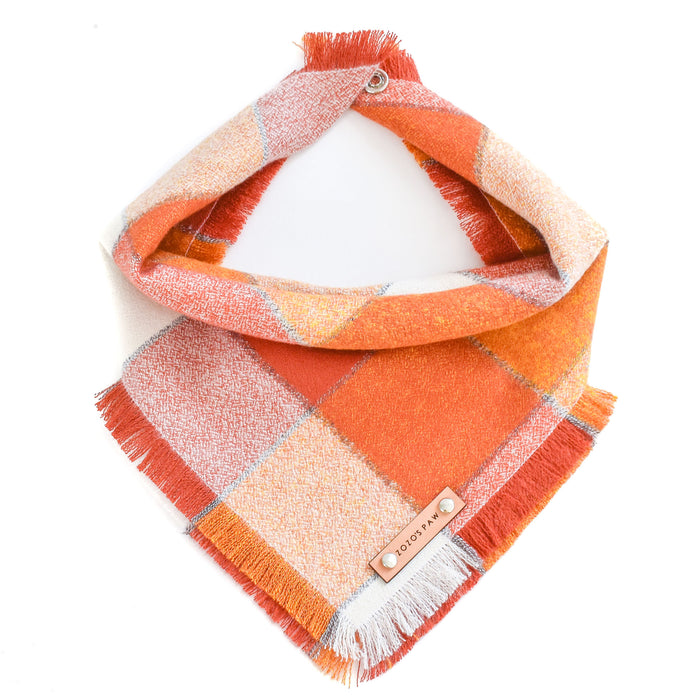 THE OCTOBER - Dog Flannel Fray Bandana
