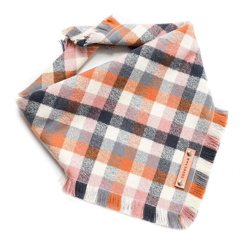 THE AUTUMN - Dog Flannel Fray Bandana