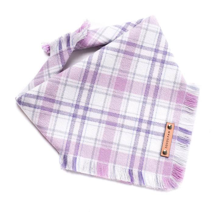 THE ASTRA - Dog Flannel Fray Bandana