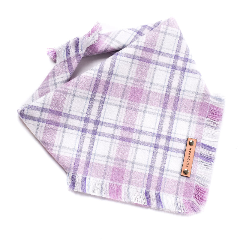 THE ASTRA - Dog Flannel Fray Bandana