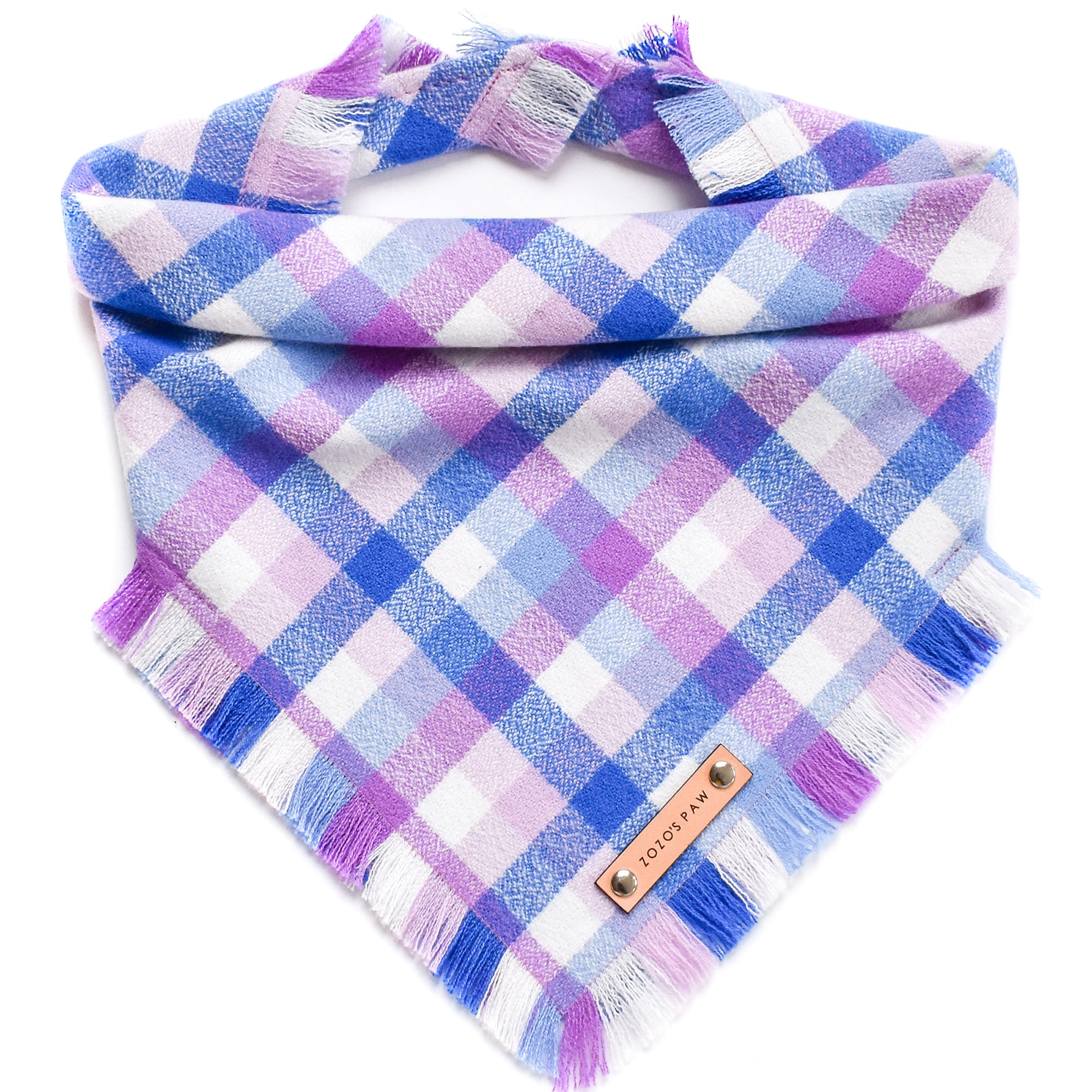 THE HARMONY - Dog Flannel Fray Bandana