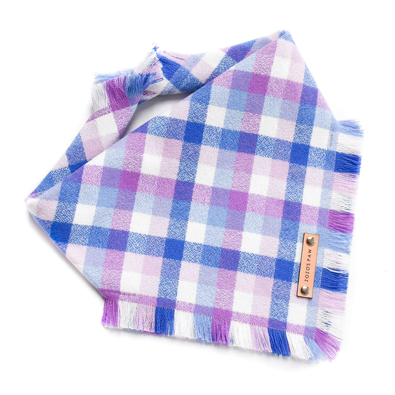 THE HARMONY - Dog Flannel Fray Bandana