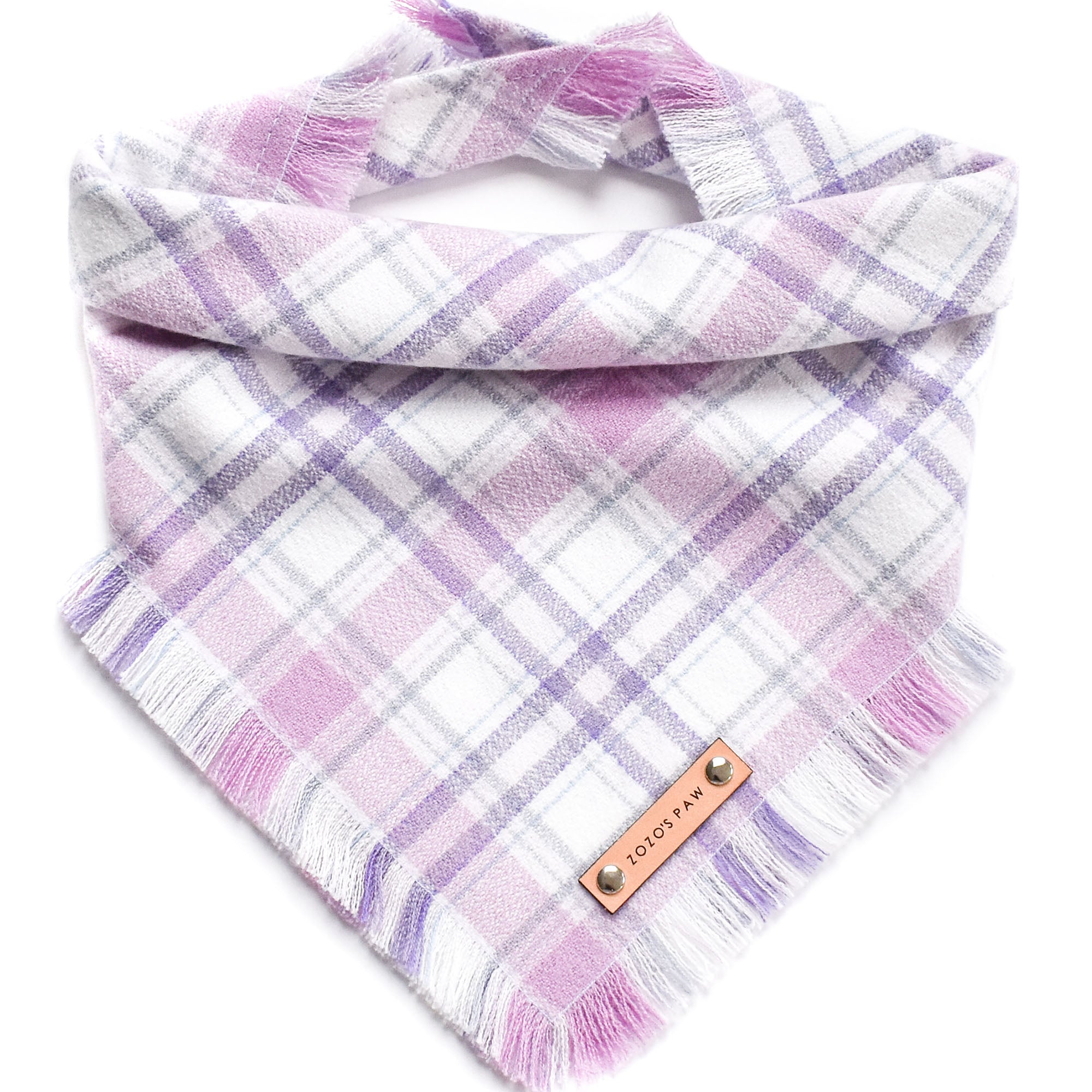 THE ASTRA - Dog Flannel Fray Bandana