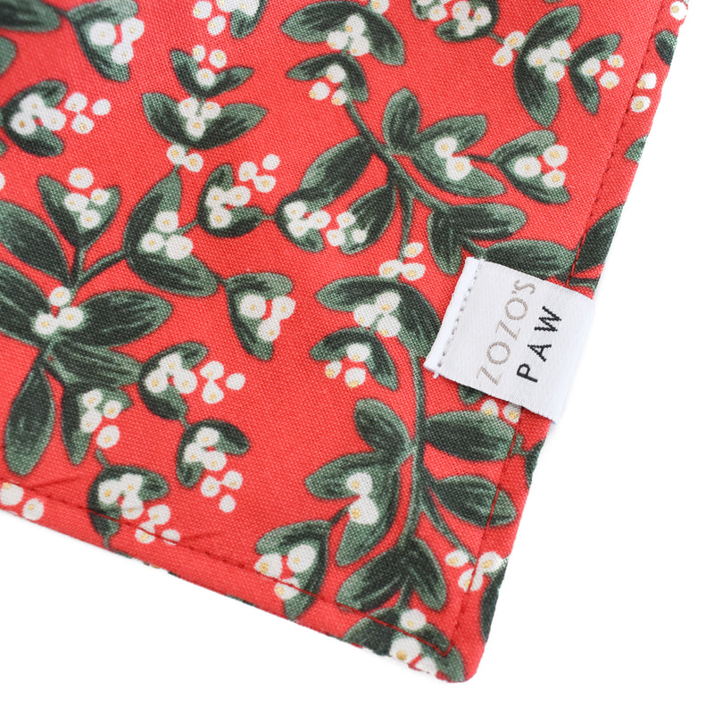 Holiday Holly Dog Bandana