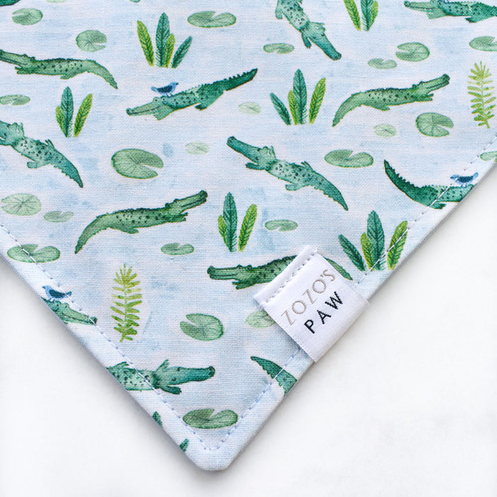 Later Alligator Dog Bandana
