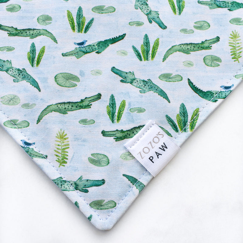 Later Alligator Dog Bandana