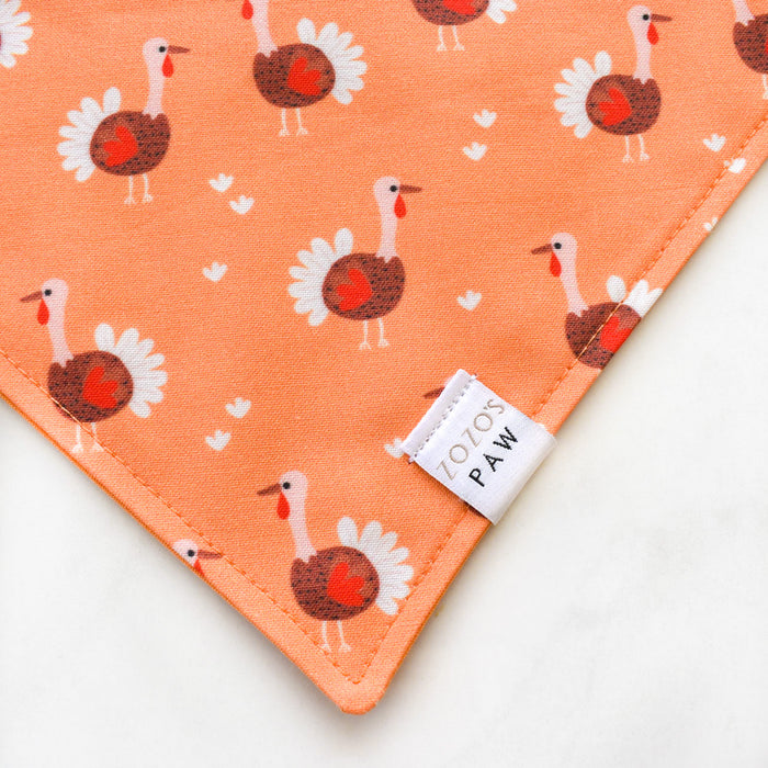 Turkey Time Dog Bandana