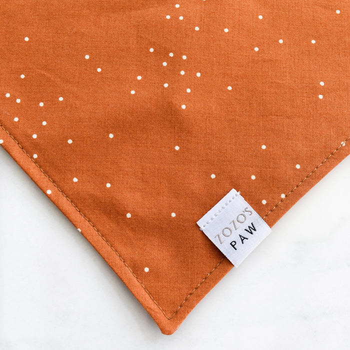 Spiced Dots Dog Bandana
