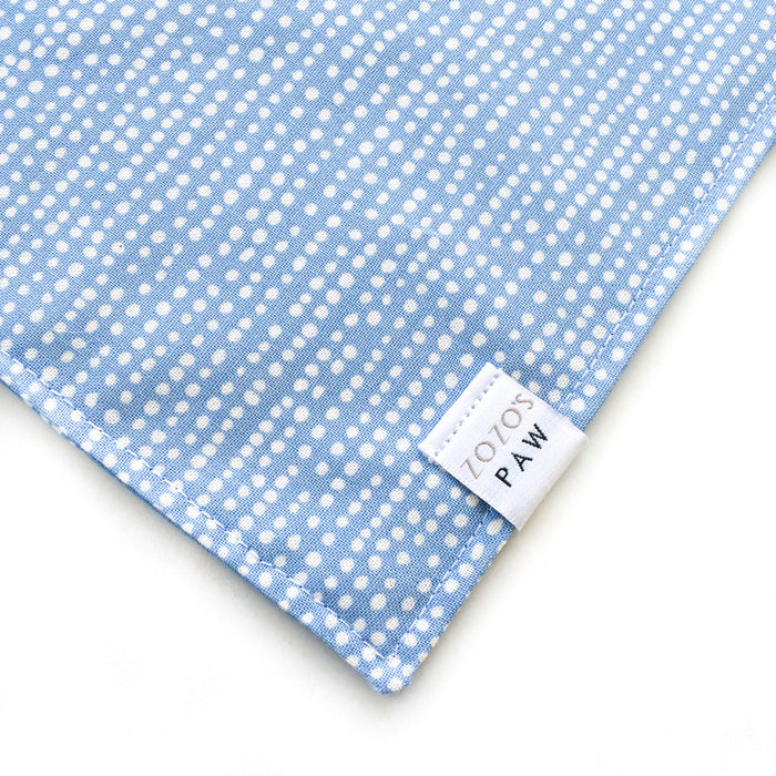 Denim Dots Dog Bandana