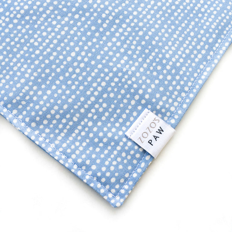 Denim Dots Dog Bandana