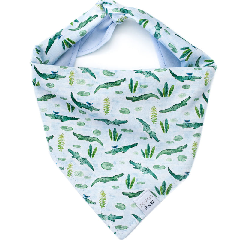 Later Alligator Dog Bandana