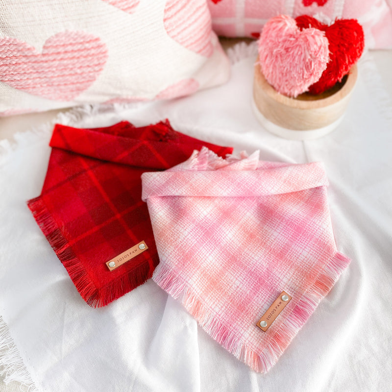 THE NATTIE - Dog Flannel Fray Bandana