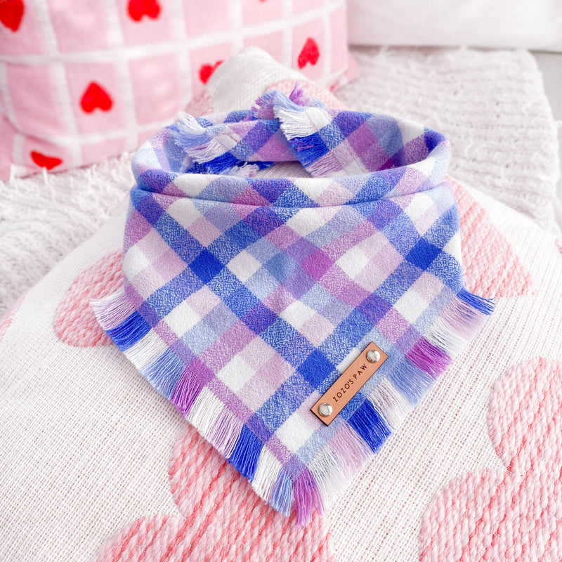 THE HARMONY - Dog Flannel Fray Bandana