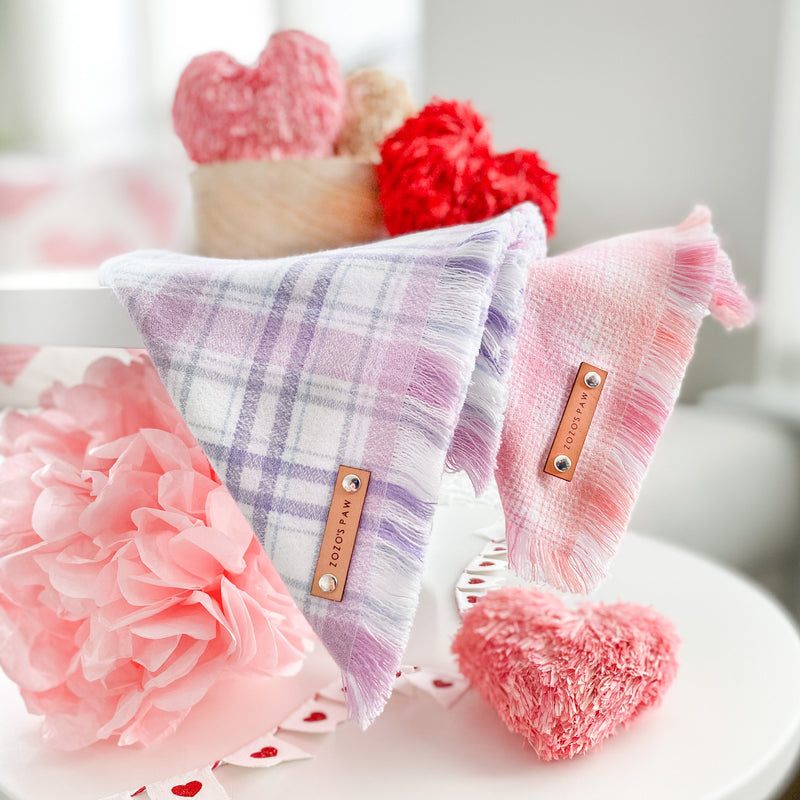 THE NATTIE - Dog Flannel Fray Bandana