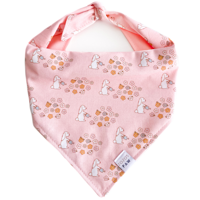 Blooming Bunnies Dog Bandana