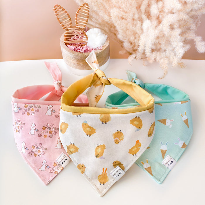 Blooming Bunnies Dog Bandana