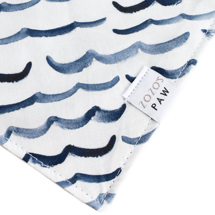 West Coast Waves Dog Bandana