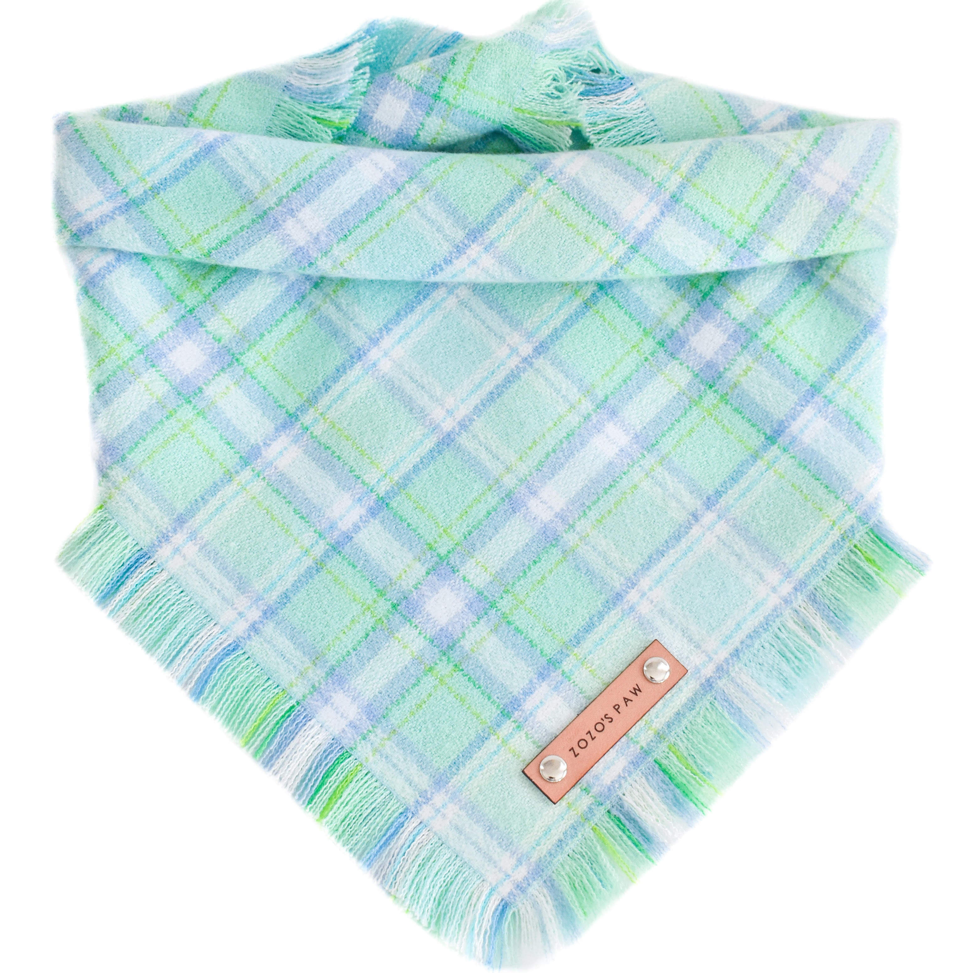 THE LANDRY -  Dog Flannel Fray Bandana