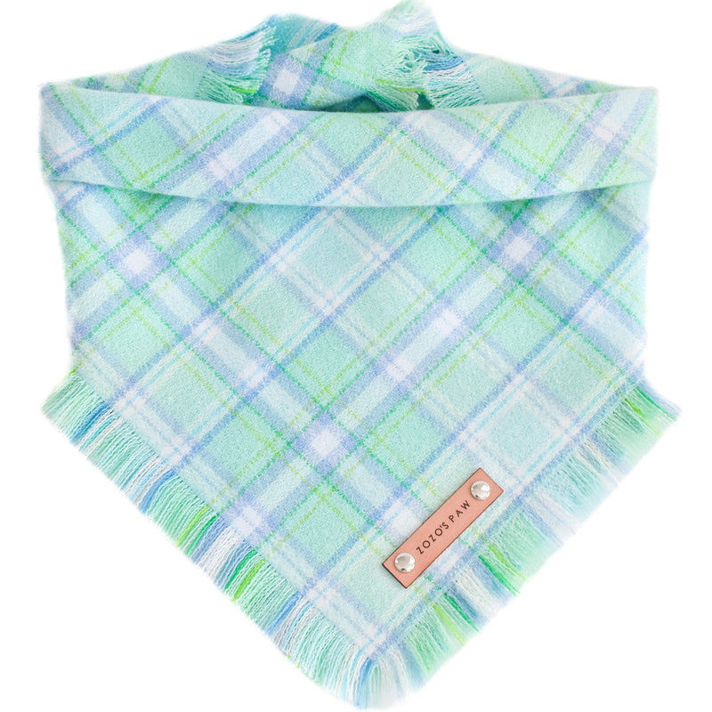 THE LANDRY -  Dog Flannel Fray Bandana