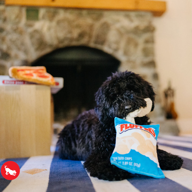 Fluffles Chips Dog Toy