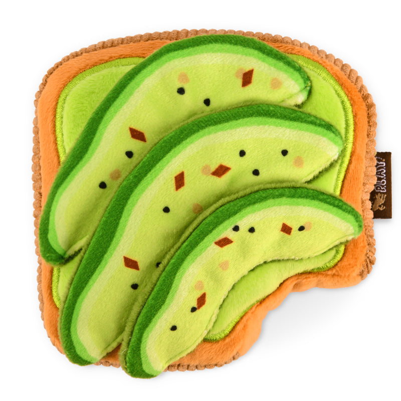 Avocado Toast Dog Toy - Mini