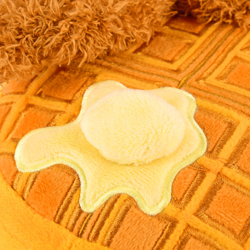 Chicken and Waffles Dog Toy