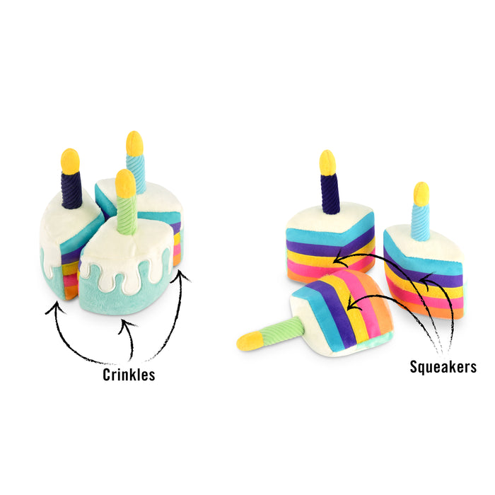 Bone-Appetite Cake Dog Toy