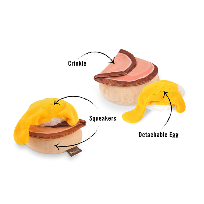 Benny's Benedict Dog Toy