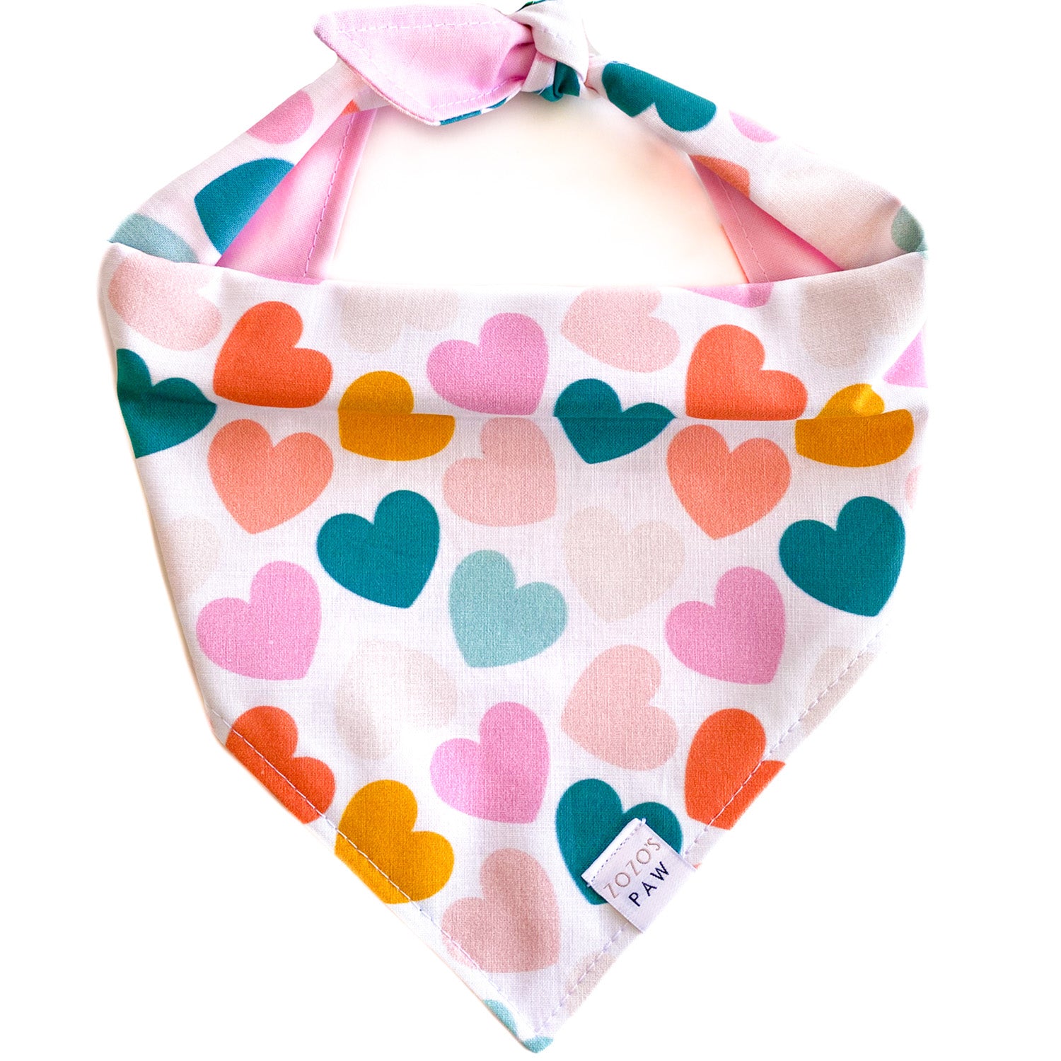 Follow Your Heart Dog Bandana