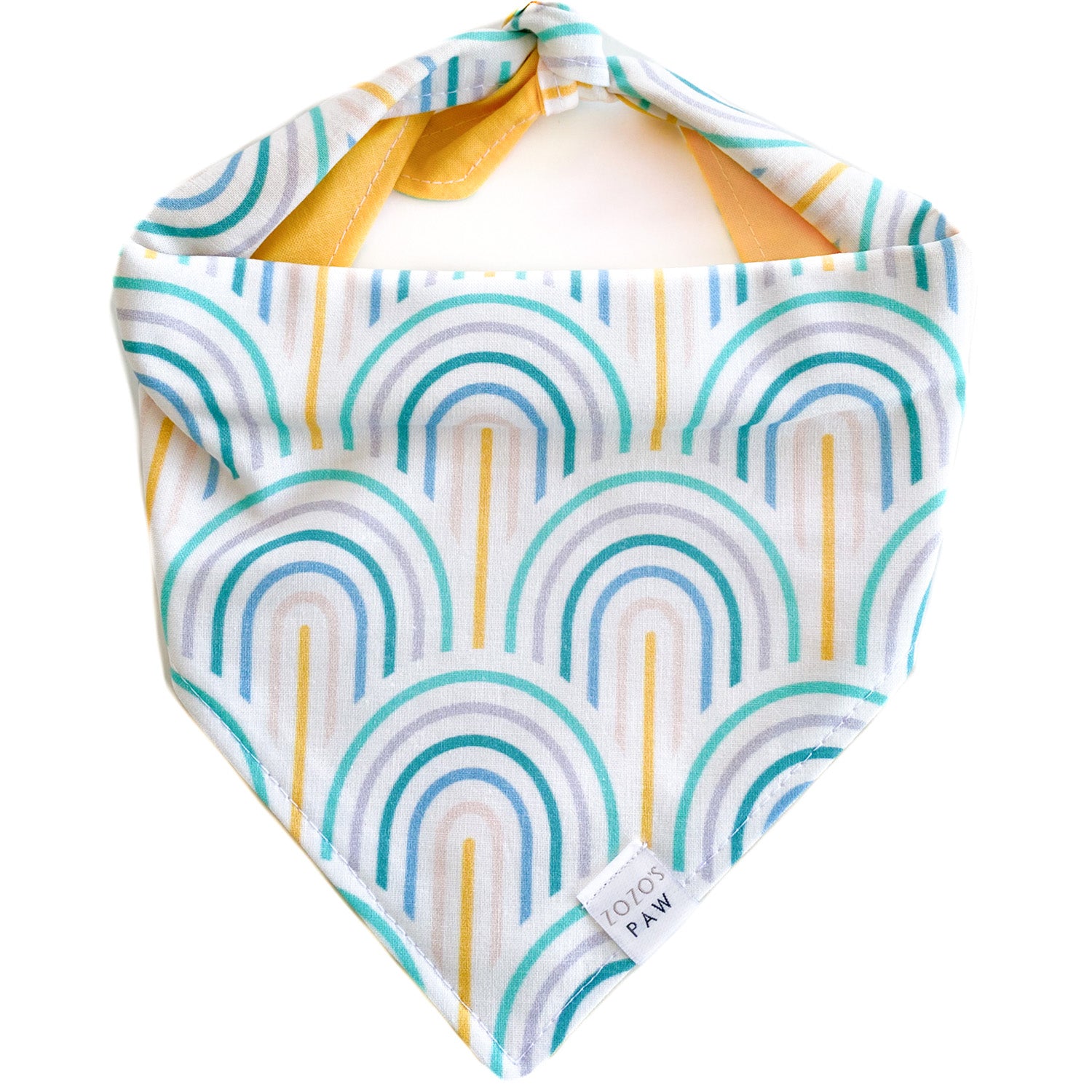 Over The Rainbow Dog Bandana