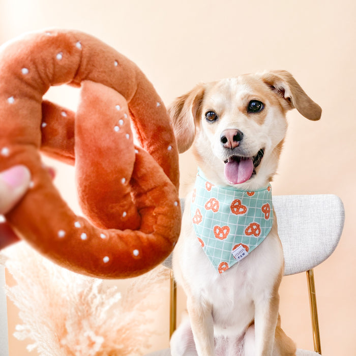 Pretzel Perfection Dog Bandana
