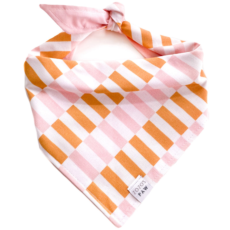 Retro Stripes Dog Bandana