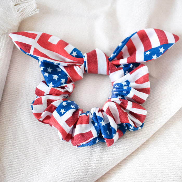 Star Spangled Spirit Scrunchie